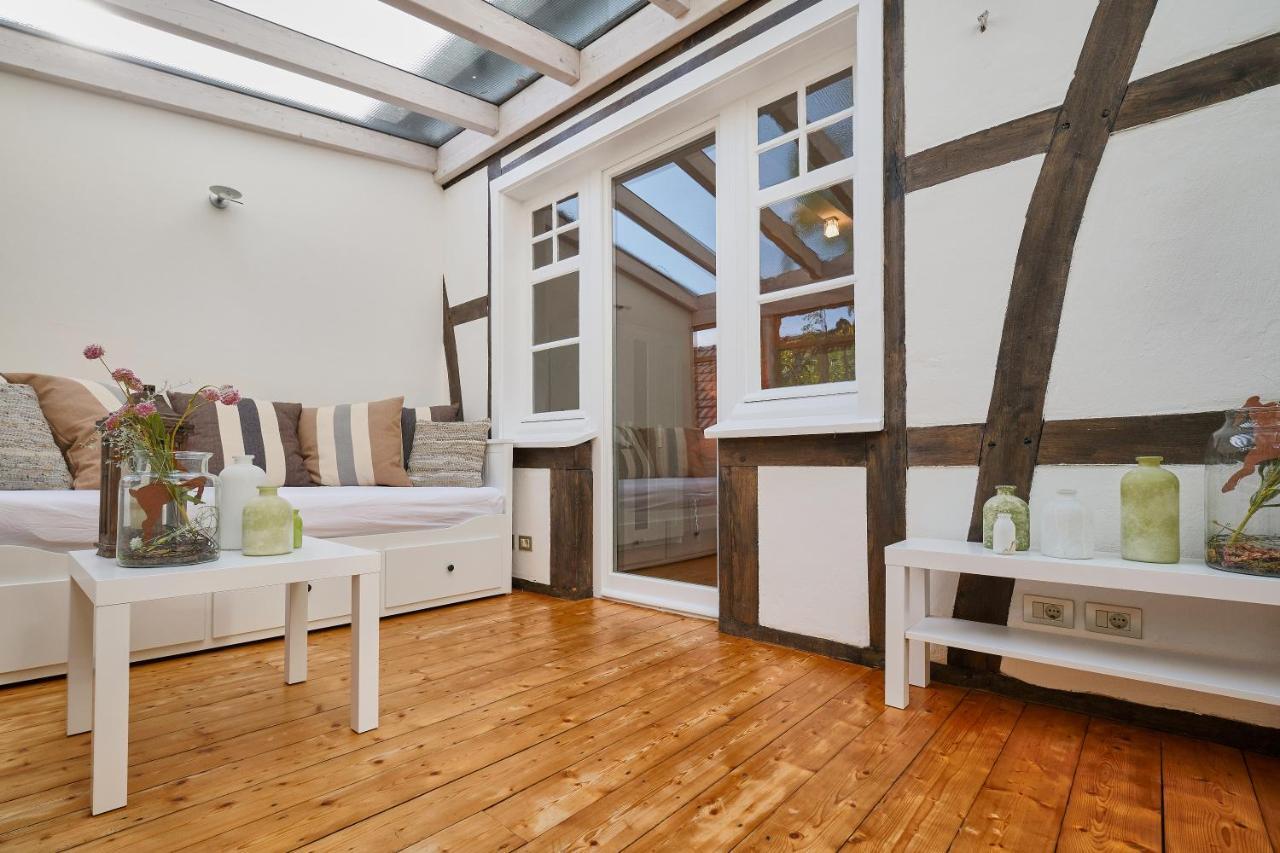 Ferienwohnung Im Fachwerkhof 'Haus In Bewegung' Seelscheid Exterior foto